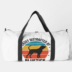 Sac De Sport Conception de chemise pour amateur de chien vintag