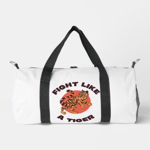 Sac De Sport Conception Motivationnelle Combattre Comme un Tigr