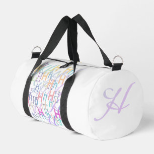 Sac De Sport Confettis en forme de lettre "H"