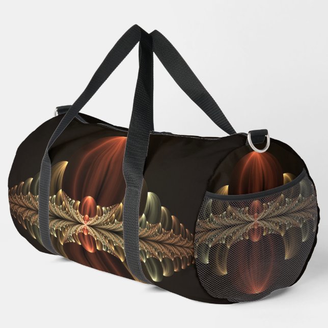 Sac De Sport Construction d'Imaginaires Art Fractal Abstrait br (Coin droit)