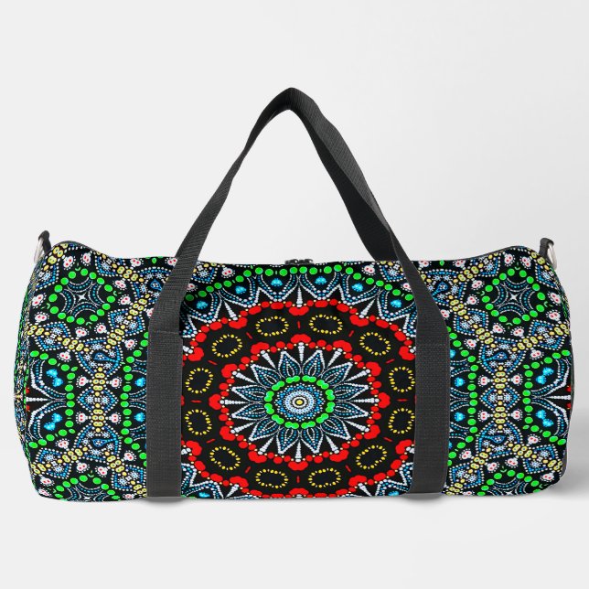 Sac De Sport Cool marocain à thème Mandala Motif (Recto)