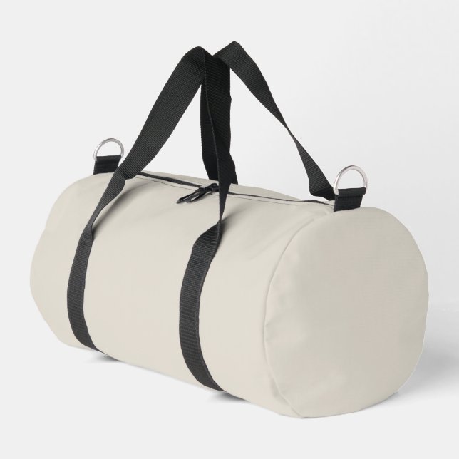 Sac De Sport Couleur solide de café blanc (Coin gauche)