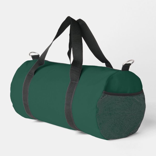 Sac De Sport Couleur solide verte Brunswick (Coin droit)