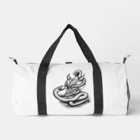 Crâne - Tête diabolique avec serpent