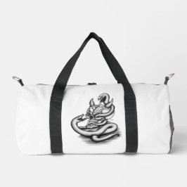 Sac De Sport Crâne - Tête diabolique avec serpent