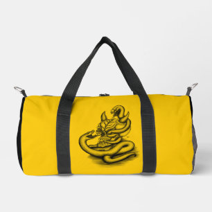 Sac De Sport Crâne - Tête diabolique avec serpent