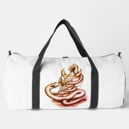 Sac De Sport Crâne - Tête diabolique avec serpent