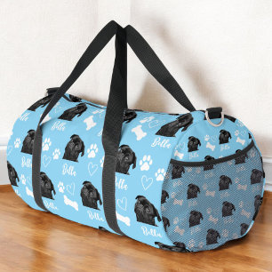 Sac De Sport Cute Custom Love Empreinte de patte Photo pour ani