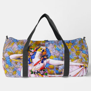 Sac De Sport Danseur en verre tendu en robe de souffle