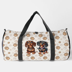 Sac De Sport De mignons amis dachshund
