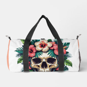 Sac De Sport Décay tropicale : Fleur et os