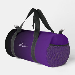Sac De Sport Dégradé de noir à violet royal