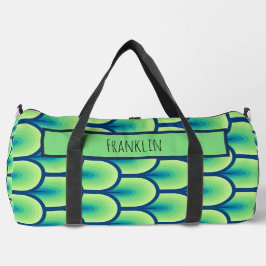 Sac De Sport Dessin Abstrait I Nom personnalisé