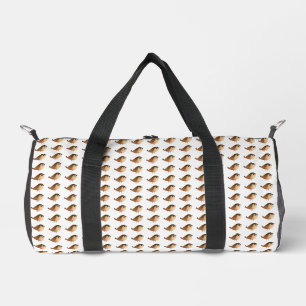 Sac De Sport Dessin animé d'oiseau moineau  