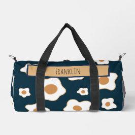 Sac De Sport Dessin d'oeuf I Nom personnalisé
