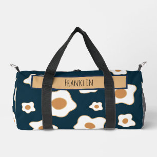 Sac De Sport Dessin d'oeuf I Nom personnalisé