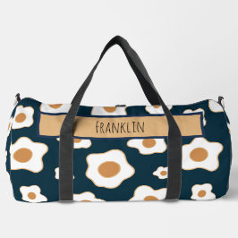 Sac De Sport Dessin d'oeuf I Nom personnalisé