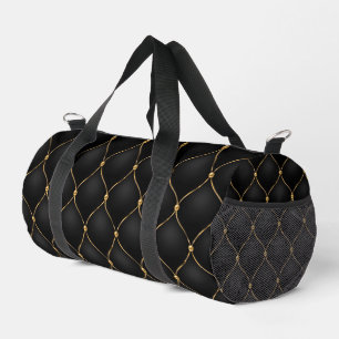 Sac De Sport Diamants d'or noir oignon Tufé