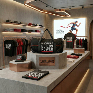 Sac De Sport Discipline Builds Power Gym Motivational Duffel Ba