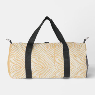 Sac De Sport Doublure rayée moutarde