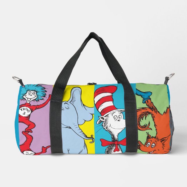 Sac De Sport Dr Seuss | Tranche de caractères (Recto)