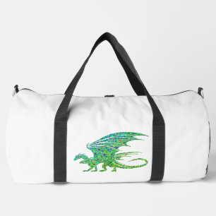 Sac De Sport Dragon vert de mosaïque Extraordinaire
