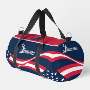 Sac De Sport Drapeau américain, Joueur de basket-ball, Cadeau d