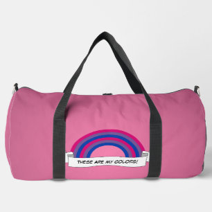 Sac De Sport Drapeau de fierté arc-en-ciel bisexuel