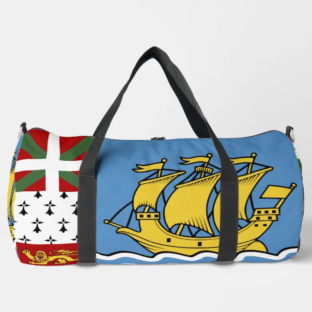 Sac De Sport Drapeau de Saint-Pierre-et-Miquelon (Recto)