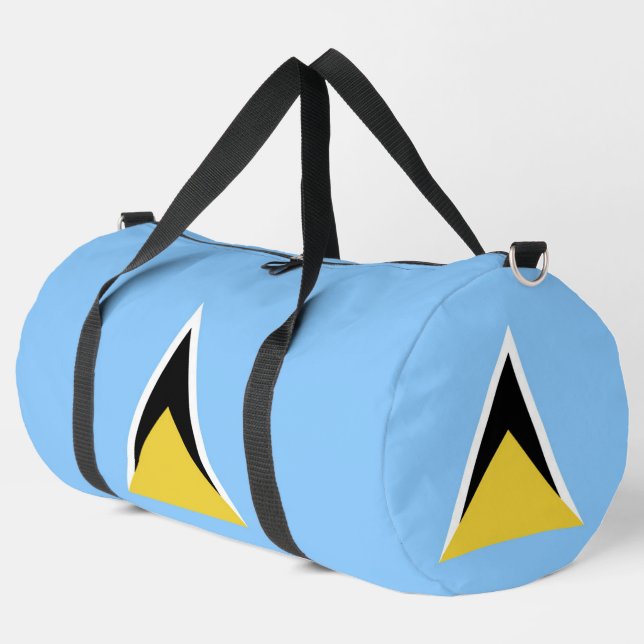 Sac De Sport Drapeau de Sainte-Lucie (Coin gauche)