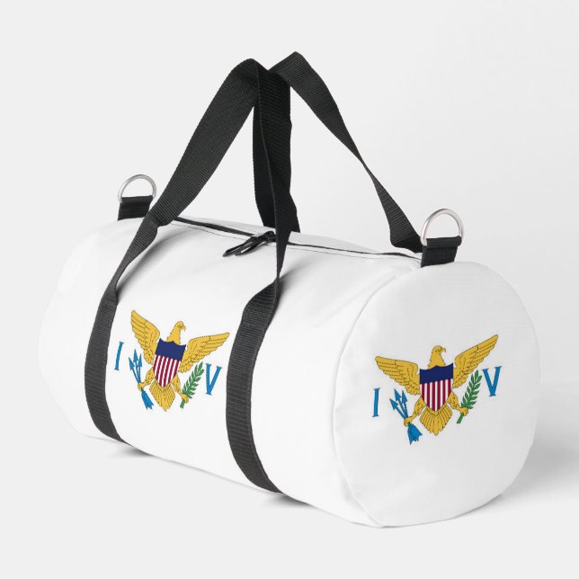 Sac De Sport Drapeau des îles Vierges américaines (Coin gauche)