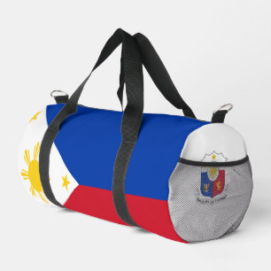 Sac De Sport Drapeau et armoiries des Philippines