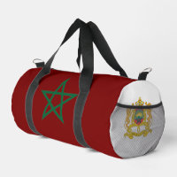 Drapeau et armoiries du Maroc