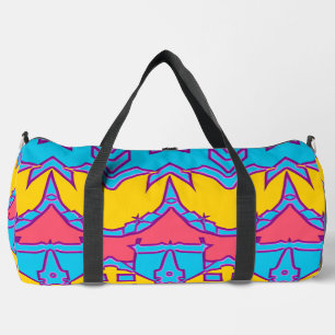 Sac De Sport Duffel Sac, Design moderne multicolore classique D