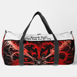 Sac De Sport Dynamique Résumé Sport Monogramme Personnalisé