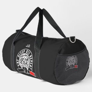 Sac De Sport Eat Sleep BJJ Répéter "Personnalisable" Gi