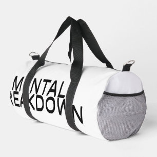Sac De Sport Effondrement Mental Grade Professionnel Grand