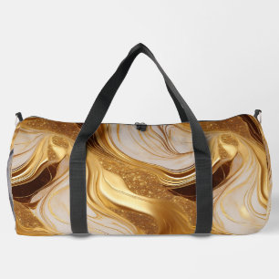 Sac De Sport Elégante Faux Gold Foil et Parties scintillant mar