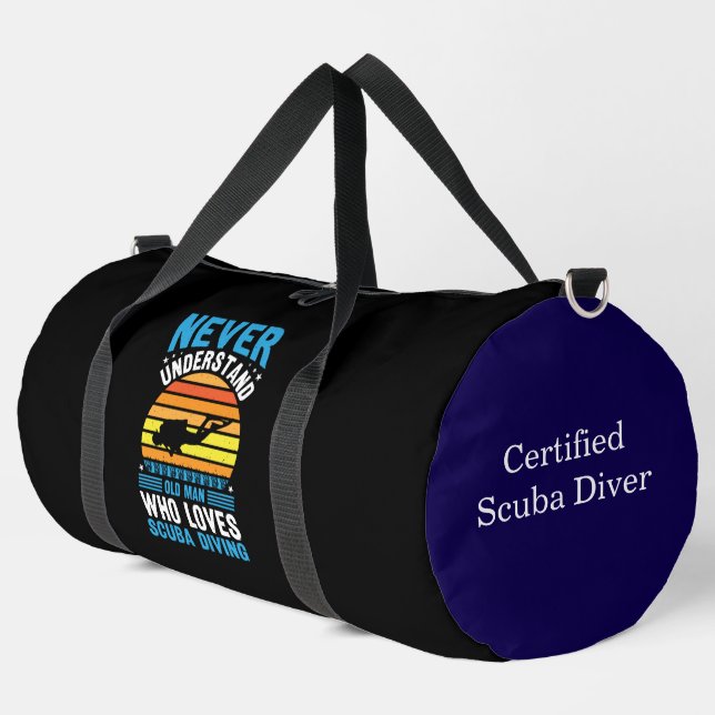 Sac De Sport Embrasser les profondeurs océaniques avec passion  (Coin gauche)