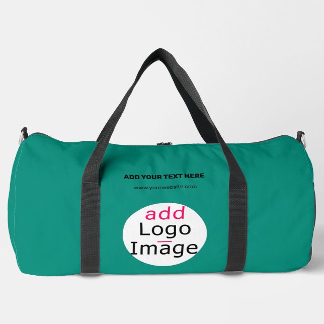 Sac De Sport Emerald Green Professionnel Business Chic Personna (Recto)