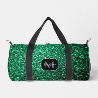 Émeraude vert faux parties scintillant scintille M