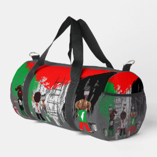 Sac De Sport Enfants de Gaza peignant le drapeau de la Palestin