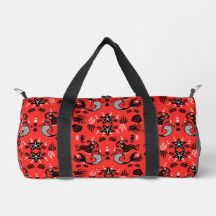 Sac De Sport Enfants Sirène Rose Rouge