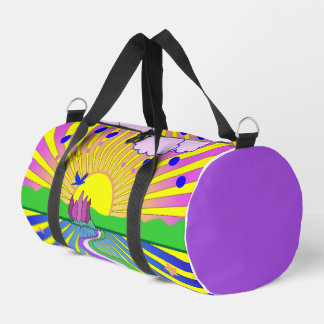 Sac De Sport Été de l'Amour Coloré Psychedelique 60 Max