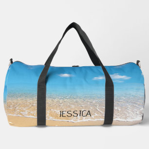 Sac De Sport Été moderne Blue Ocean Beach