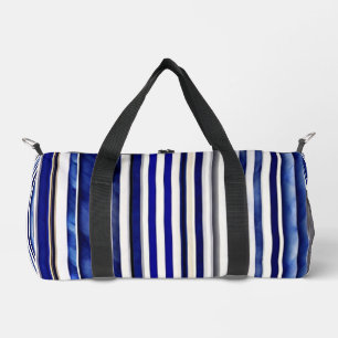 Sac De Sport Été Moderne Marine Blue Boat Stripes Collection
