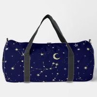 étoile de lune céleste constellation bleue