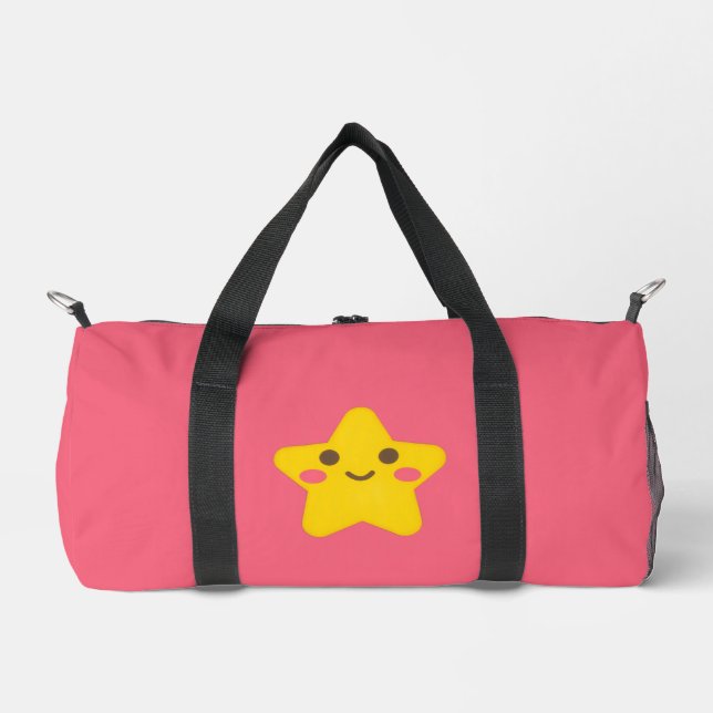 Sac De Sport Étoiles souriantes Petites (Recto)