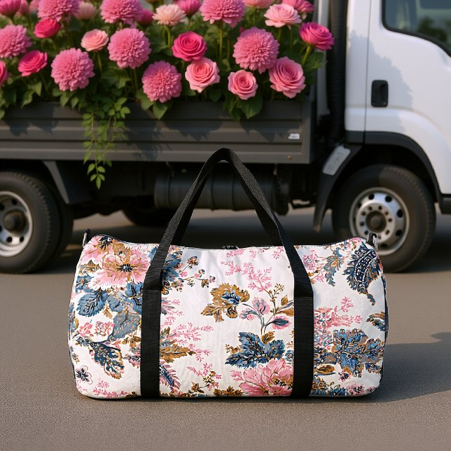 Sac De Sport Faded Elegance Chinoiserie Floral (Créateur téléchargé)