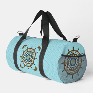 Sac De Sport Fantaisie Mehndi Cuivre
